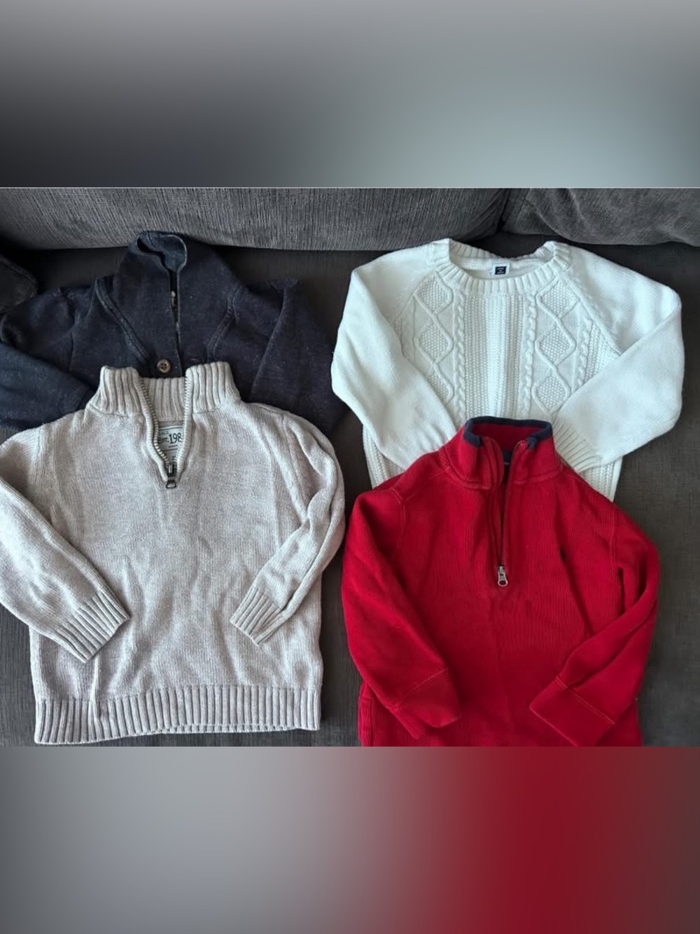 Bundle of 2T boys fall/winter clothes